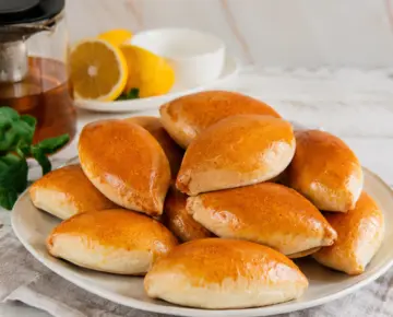 Рецепт пирожков с мясом на молоке