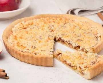 Пирог яблочный крамбл 