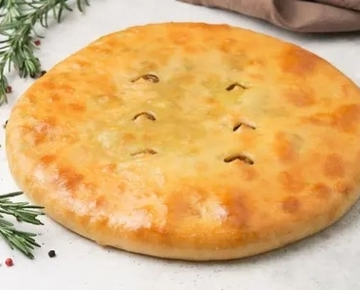 Осетинский пирог с картофелем постный