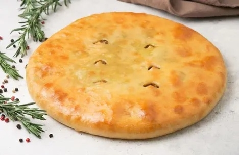 Осетинский пирог с картофелем постный