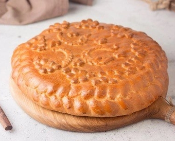 Пирог с зеленым луком и яйцом 950 гр
